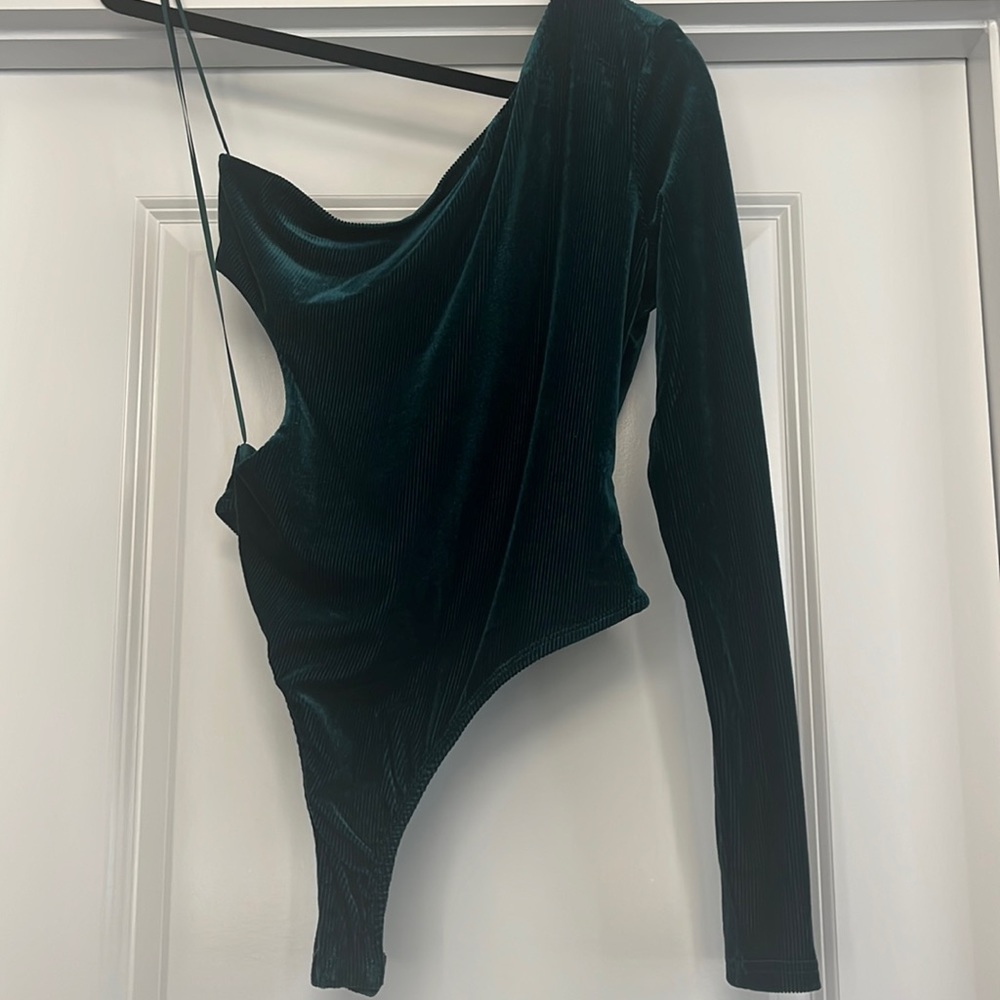 Emerald green bodysuit